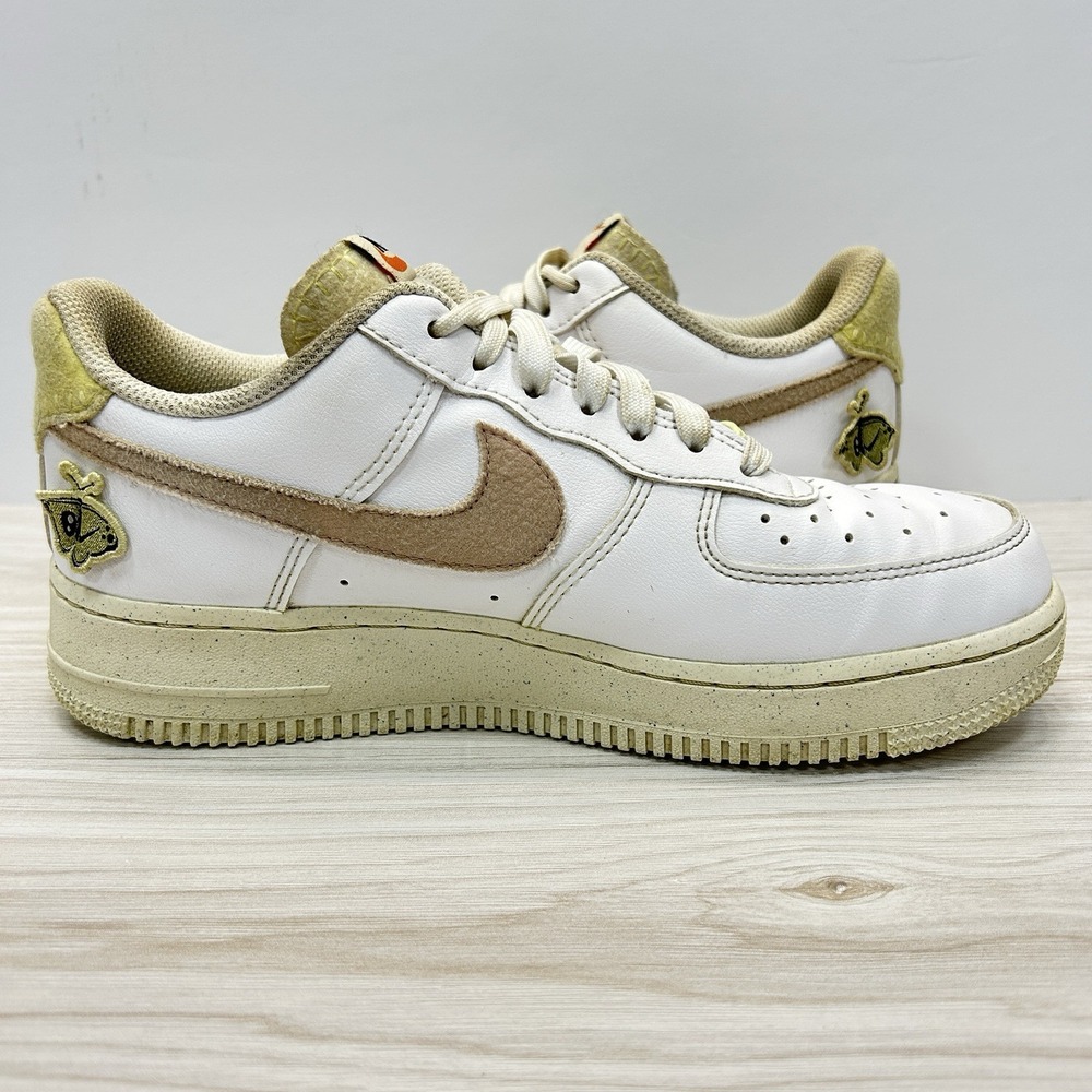 Nike Air Force 1 Low 07 SE Shoes Sneakers Women's 7.5 White Pink Next Nature - Picture 5 of 14